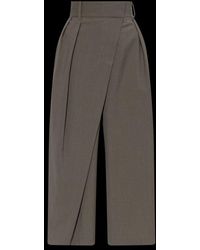 Loewe - Cropped Wrap Trousers - Lyst