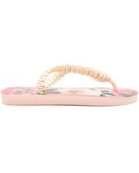 Havaianas - X Dolce&Gabbana Flowers Flip-Flops - Lyst