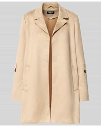 ONLY - Regular Fit Mantel mit Velours-Optik Modell 'JOLINE' - Lyst