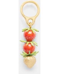Loewe - Taschenanhaenger Strawberry - Lyst