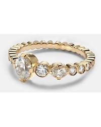 Sophie Bille Brahe - Ring Ensemble De Sky Aus 18Kt Gelbgold Mit Diamanten - Lyst