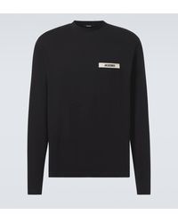 Jacquemus - Longsleeve Aus Baumwolle - Lyst