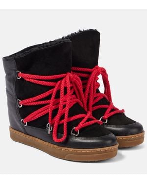 Isabel Marant Schneestiefel Nowles - Schwarz