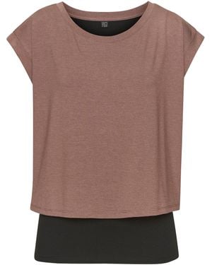 LASCANA ACTIVE Funktionsshirt - Braun