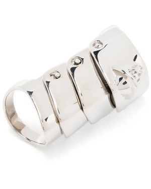 Vivienne Westwood Armour Ring Accessories - White