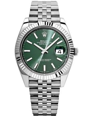 Rolex Datejust 41Mm - Grün