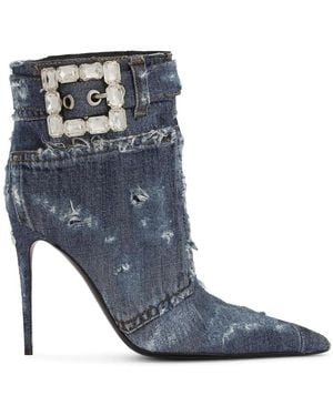 Dolce & Gabbana Stivaletto - Blau