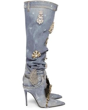 Dolce & Gabbana Stivale - Blau