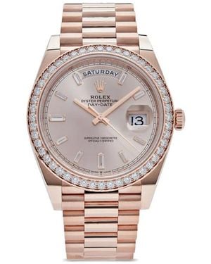 Rolex 2023 Ungetragene Day-Date 40Mm - Weiß
