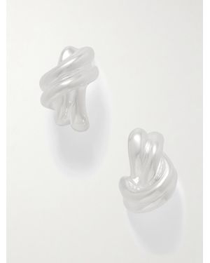 Completedworks Boucles D'Oreilles En Argent Recyclé Kettle - Blanc