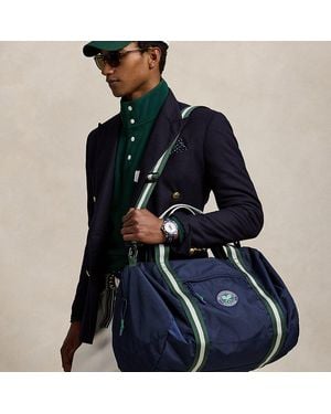 Polo Ralph Lauren Reisetasche Wimbledon Mit Streifenbesatz - Blau