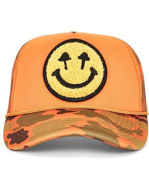 Happy Caps Truckermütze Camo - Orange