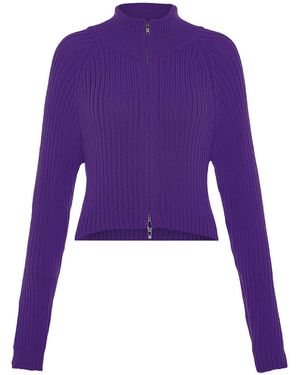 myMo Vest Dames Paars