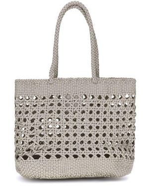 Dragon Diffusion Eclipse Cannage Tote Bag - Grey