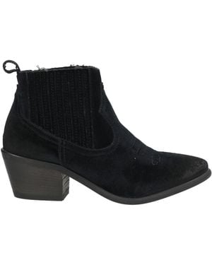 JE T'AIME Stiefelette - Schwarz