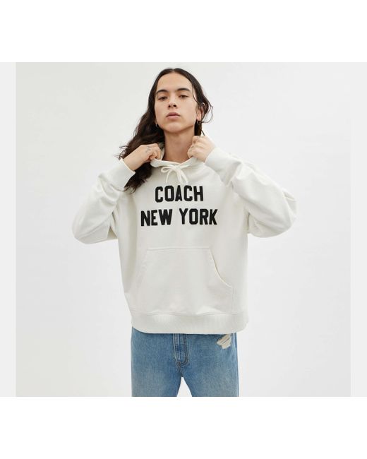 COACH Black Hoodie Sweatshirt