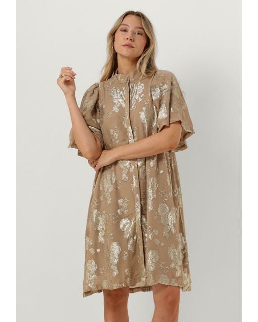 Bruuns Bazaar Brown Minikleid Bottlebrush Philly Dress