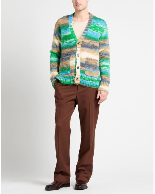 NAHMIAS Strickjacke in Green für Herren